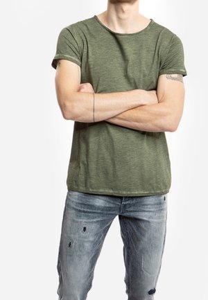 Camiseta estampada - olive