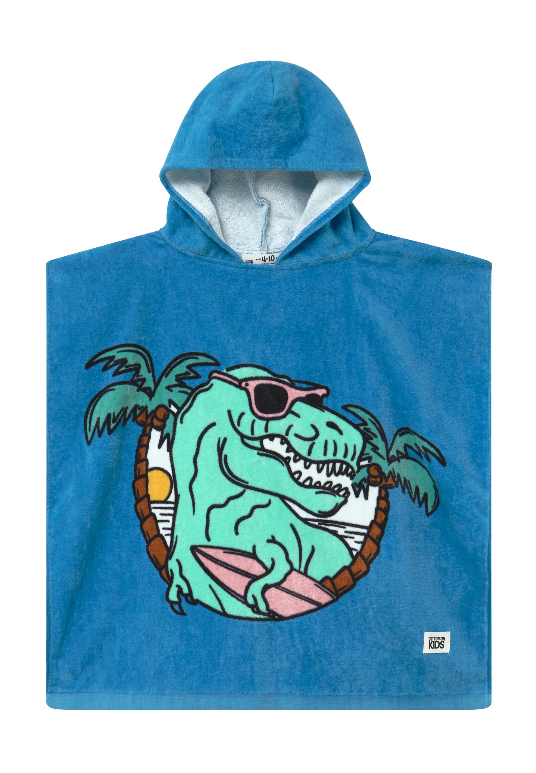 cotton on kids hooded towel