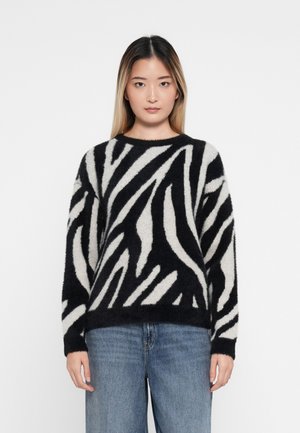 VIGRACE  - Neule - black/sand