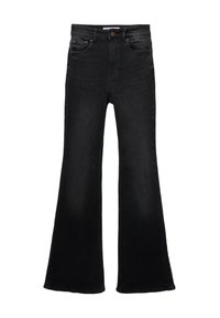 Flared Jeans - black