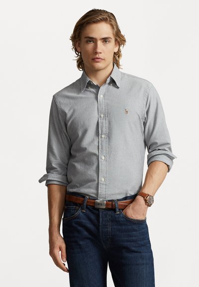 Polo Ralph Lauren SLIM FIT OXFORD SHIRT - Srajca - slate