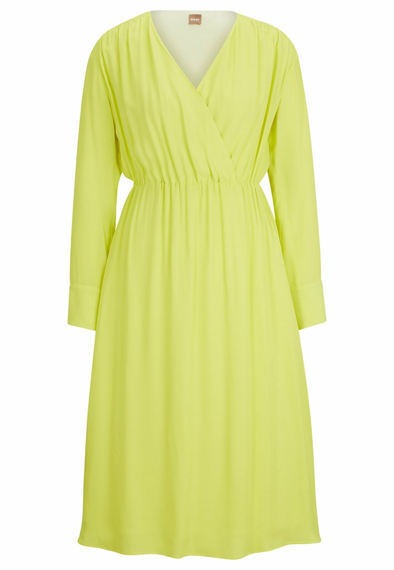Boss Jurk geel gemêleerd Boss Jurk geel gemêleerd