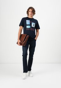 TOM TAILOR PHOTO PRINTED - T-shirts print - sky captain blue