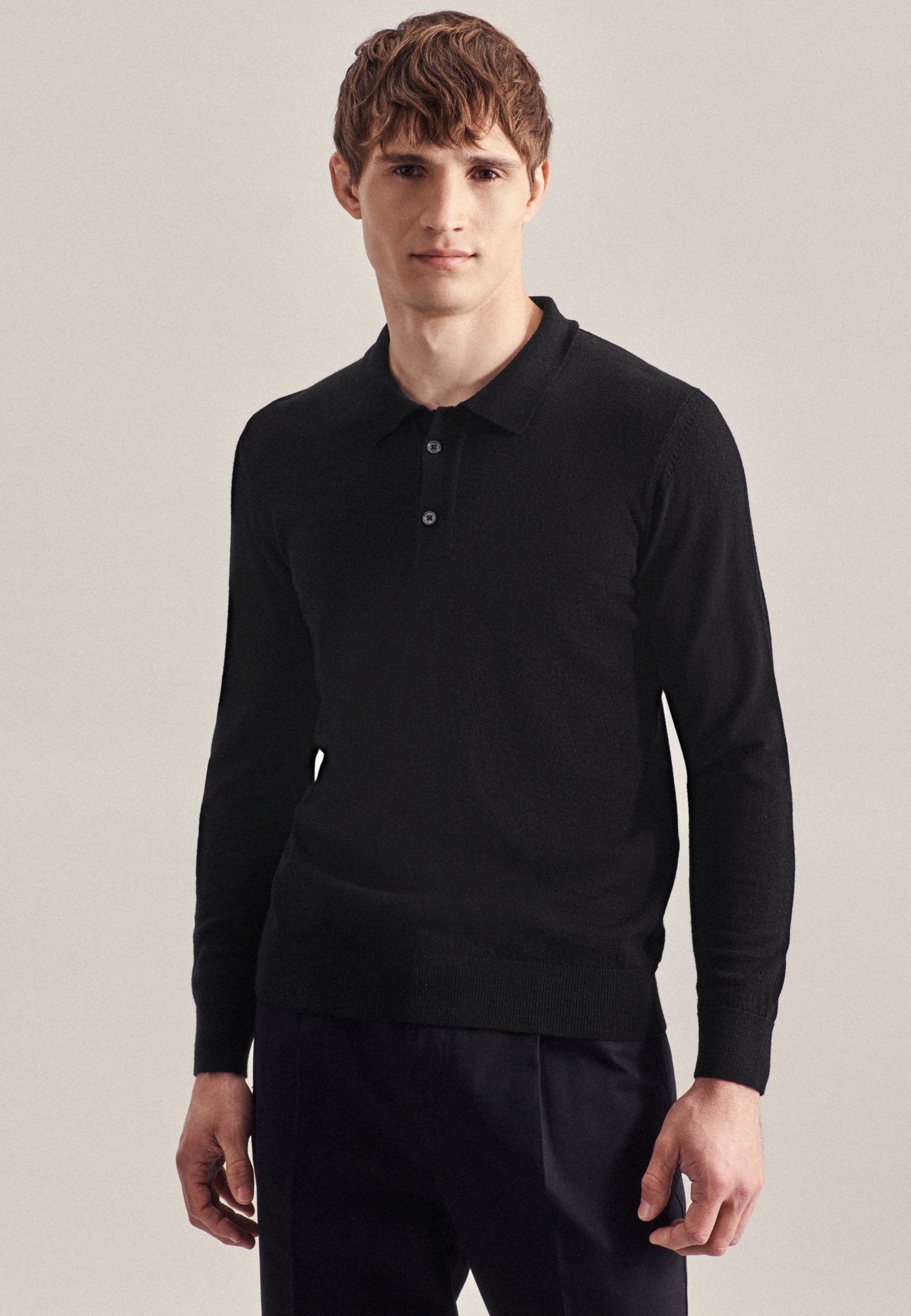 Seidensticker SHAPED - Poloshirt - black/zwart - Zalando.nl