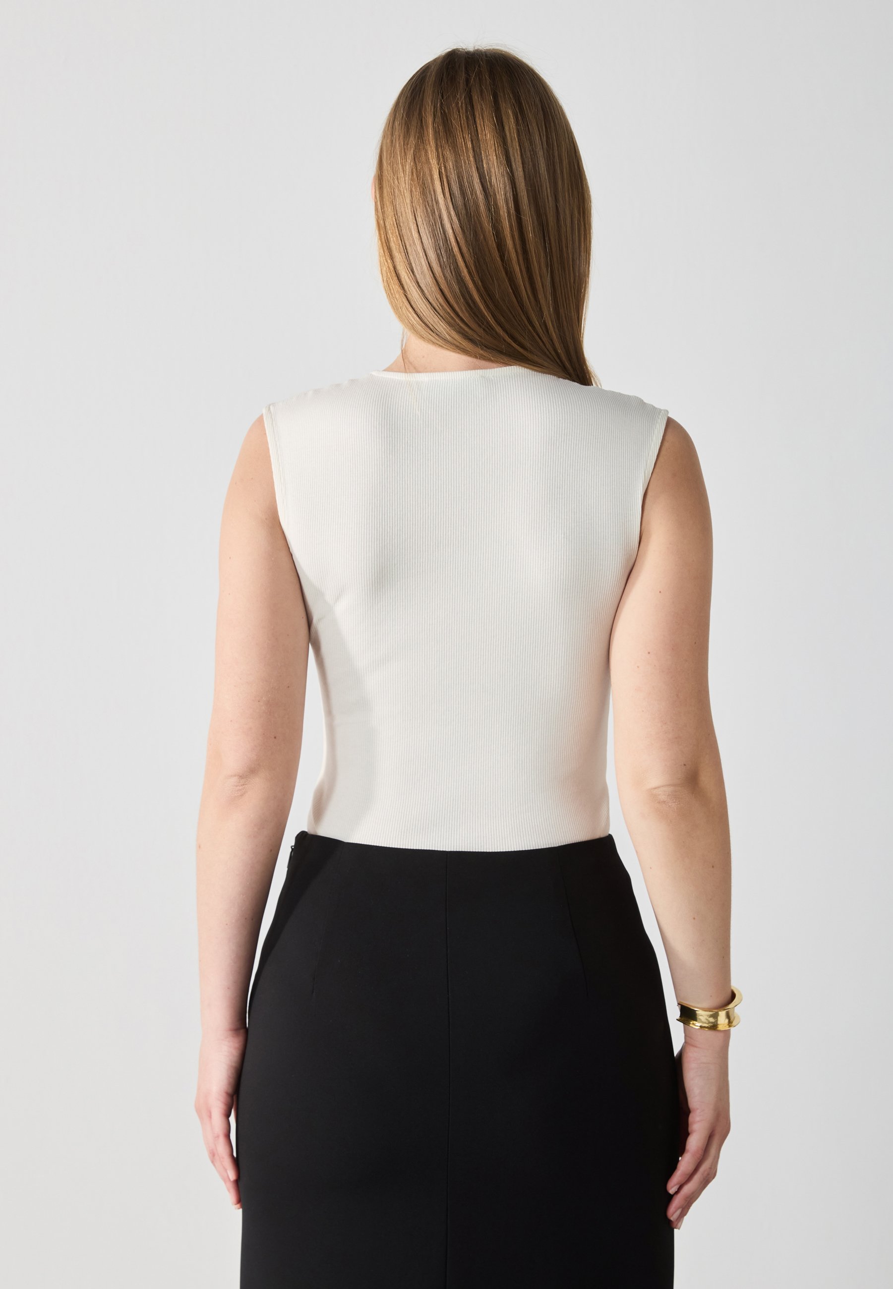 OW Collection TANKTOP BODYSUIT - Body/czarny - Zalando.pl