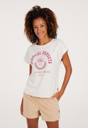 Protest T-shirt con stampa - kitoffwhite