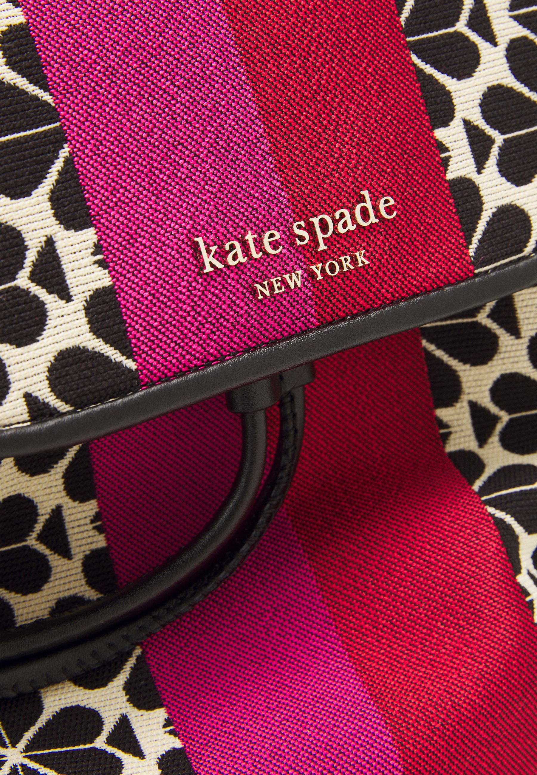 kate spade backpack stripes