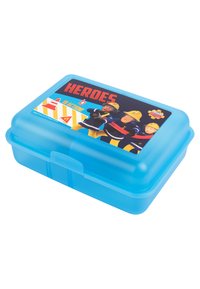 Fireman Sam BROTDOSE - HEROES IN ACTION - LUNCHBOX BUTTERBROTDOSE MIT TRENNWAND - Brotdose - blau