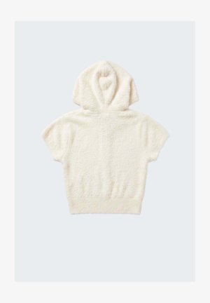 Project X Paris, DÉBARDEUR À CAPUCHE FLUFFY - T-shirt con stampa - crème camel
