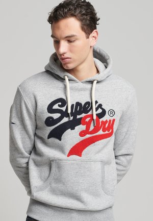 Felpa con cappuccio - athletic grey marl