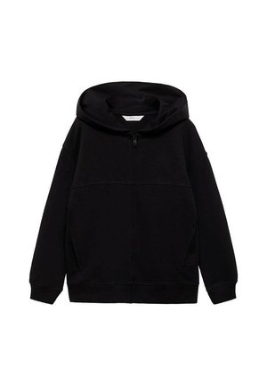 Mikina na zip - black