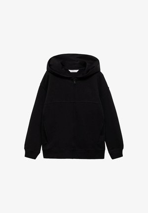 Mango Kids Sweat zippé - black