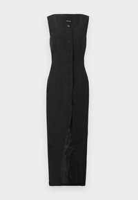 VMALESSIA LONG BUTTON DRESS - Dnevna haljina - black