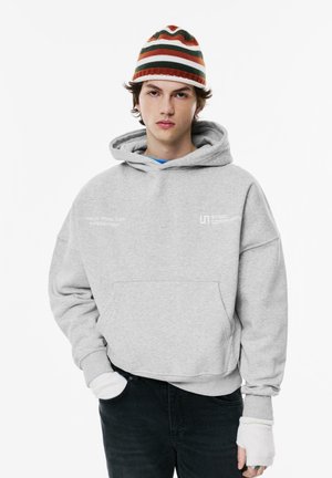 Mikina s kapucňou - light grey