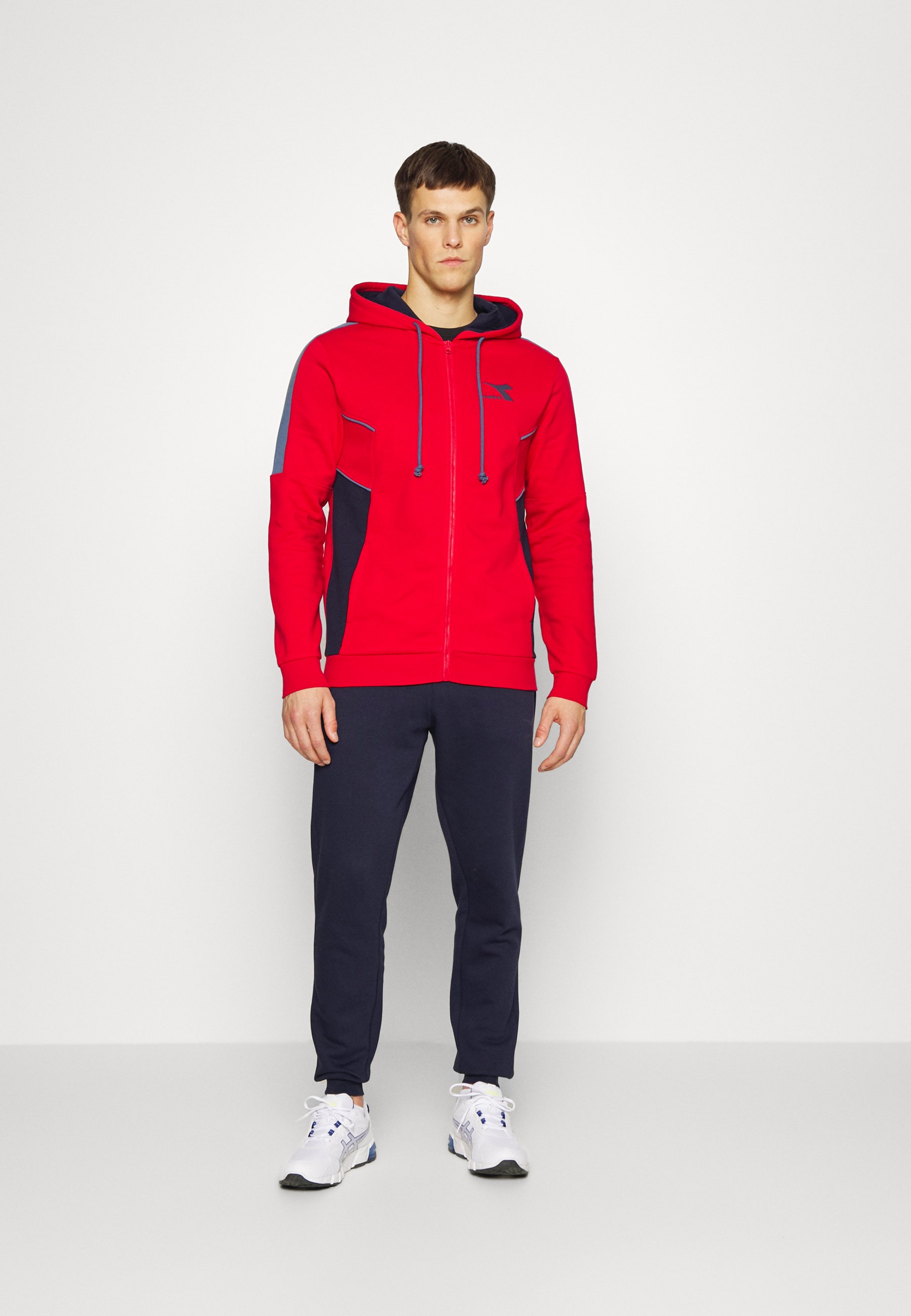 Diadora TRACKSUIT CORE - Tuta - tango red/rosso - Zalando.it