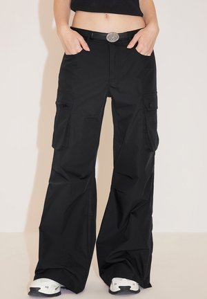 Pantalon cargo - black