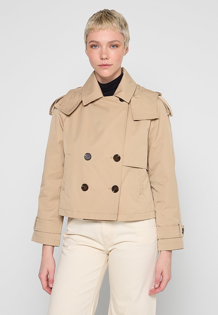 Michael Kors Lichte jas kaki