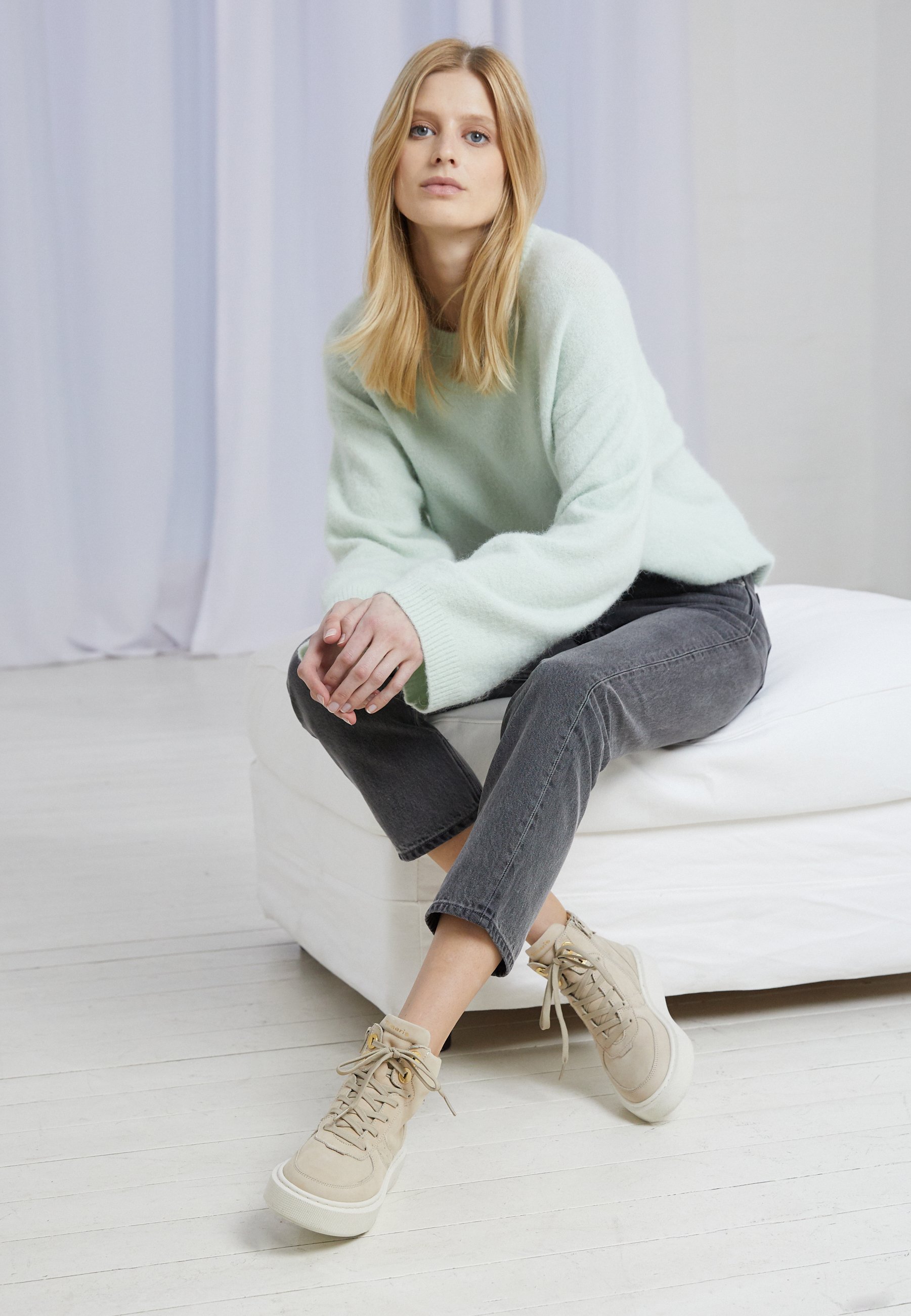 Tamaris Sneakers hoog - antelope/Taupe - Zalando.nl