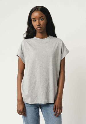 MADHU - Basic T-shirt - grau melange