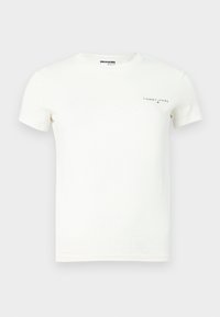SLIM LINEAR TEE - T-shirt - bas - ancient white