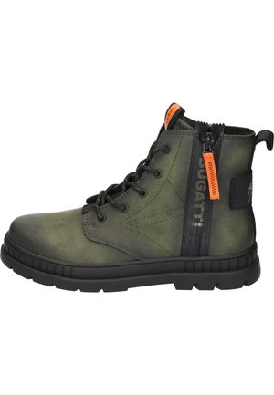 Bottines à lacets - dark green