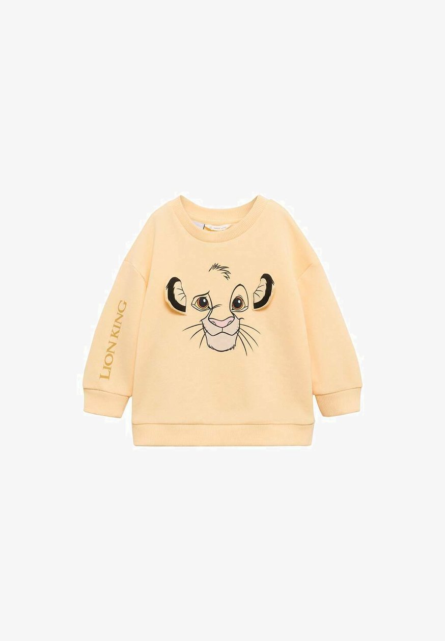 Mango Kids SIMBA Sweatshirt light yellow Zalando