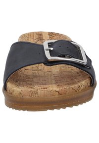 Sioux AORISKA - Pantolette flach - dunkelblau
