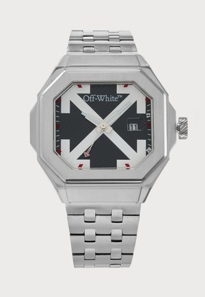 OFF-WHITE, HEAVY DUTY - Montre - silver-coloured/black