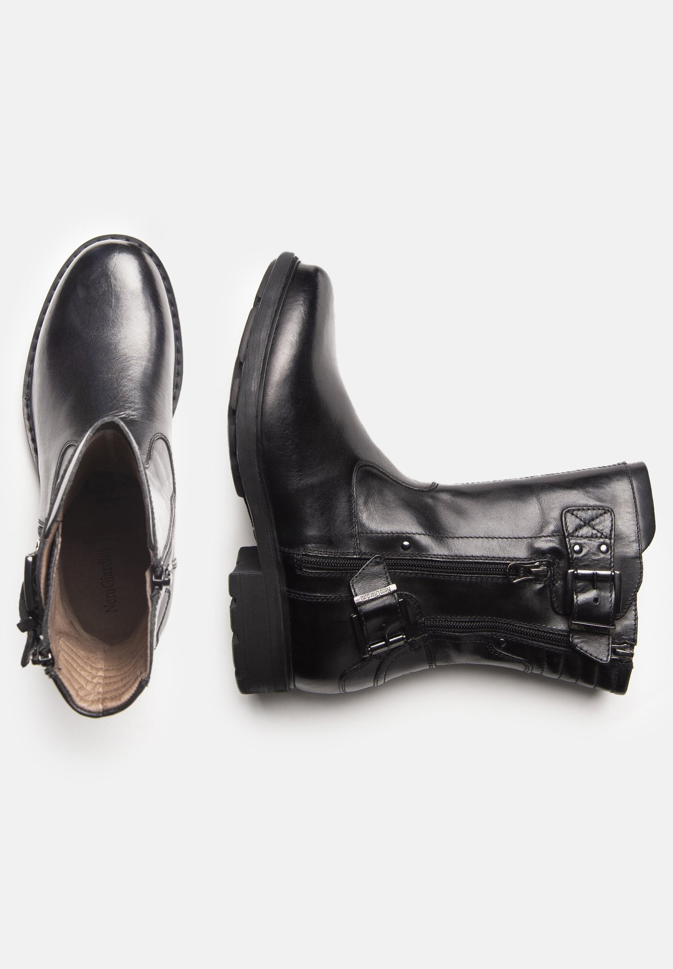 Herren Cowboy-/Bikerstiefelette Herren Cowboy-/Bikerstiefelette