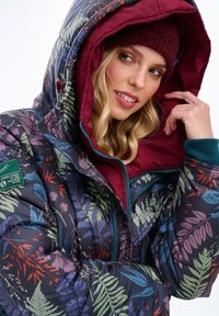 NAOKO Zimní kabát - multi-coloured