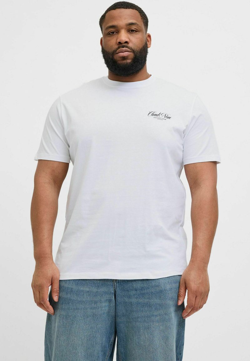 Tシャツ・カットソー NOT4NERD Just Wanna Party TShirts White TS092WH Jack & Jones Print T-shirt - bright white/off-white - Zalando