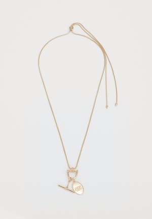 LOGO PENDANT - Necklace - gold-coloured