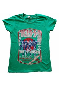 Paradiso Clothing KISS DESTROYER TOUR  - Print T-shirt - green