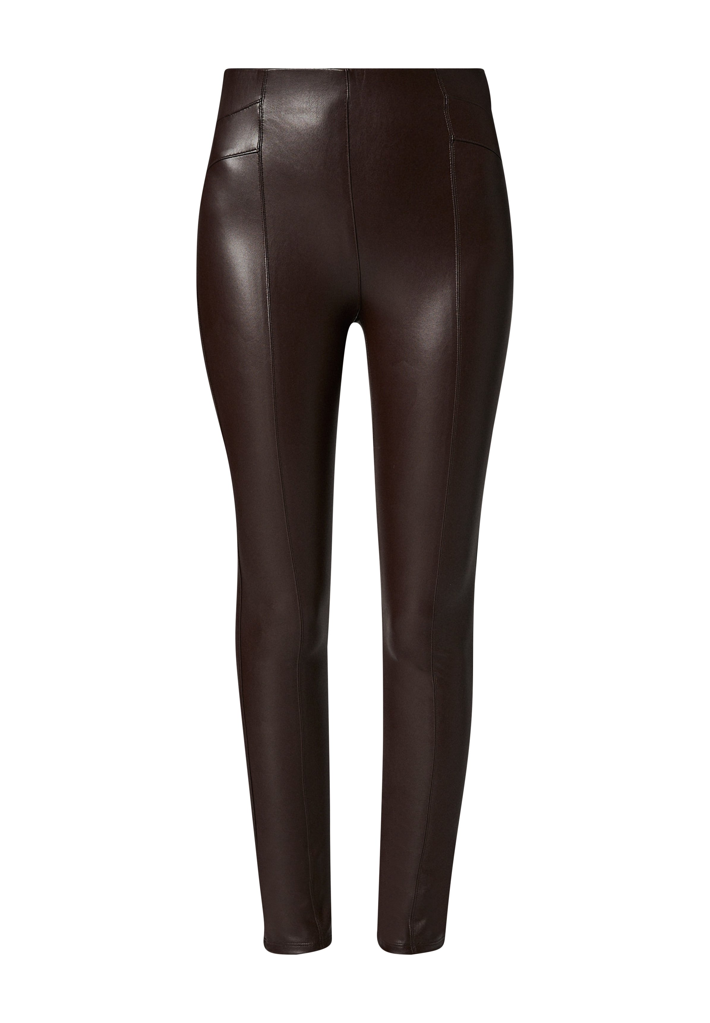 comma Leggings - brown/marrone scuro - Zalando