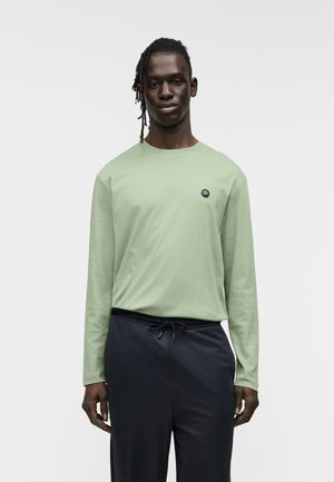 TOWNLEY - Top s dlhým rukávom - open green