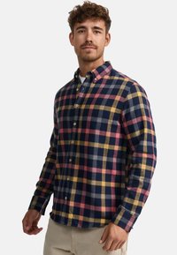 INDICODE JEANS LANGARM RIVERSIDE - Camisa - navy mix