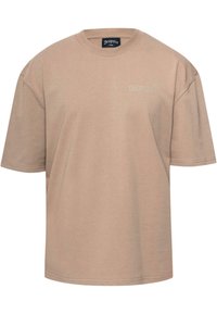 Majica kratkih rukava s printom - weathered teak