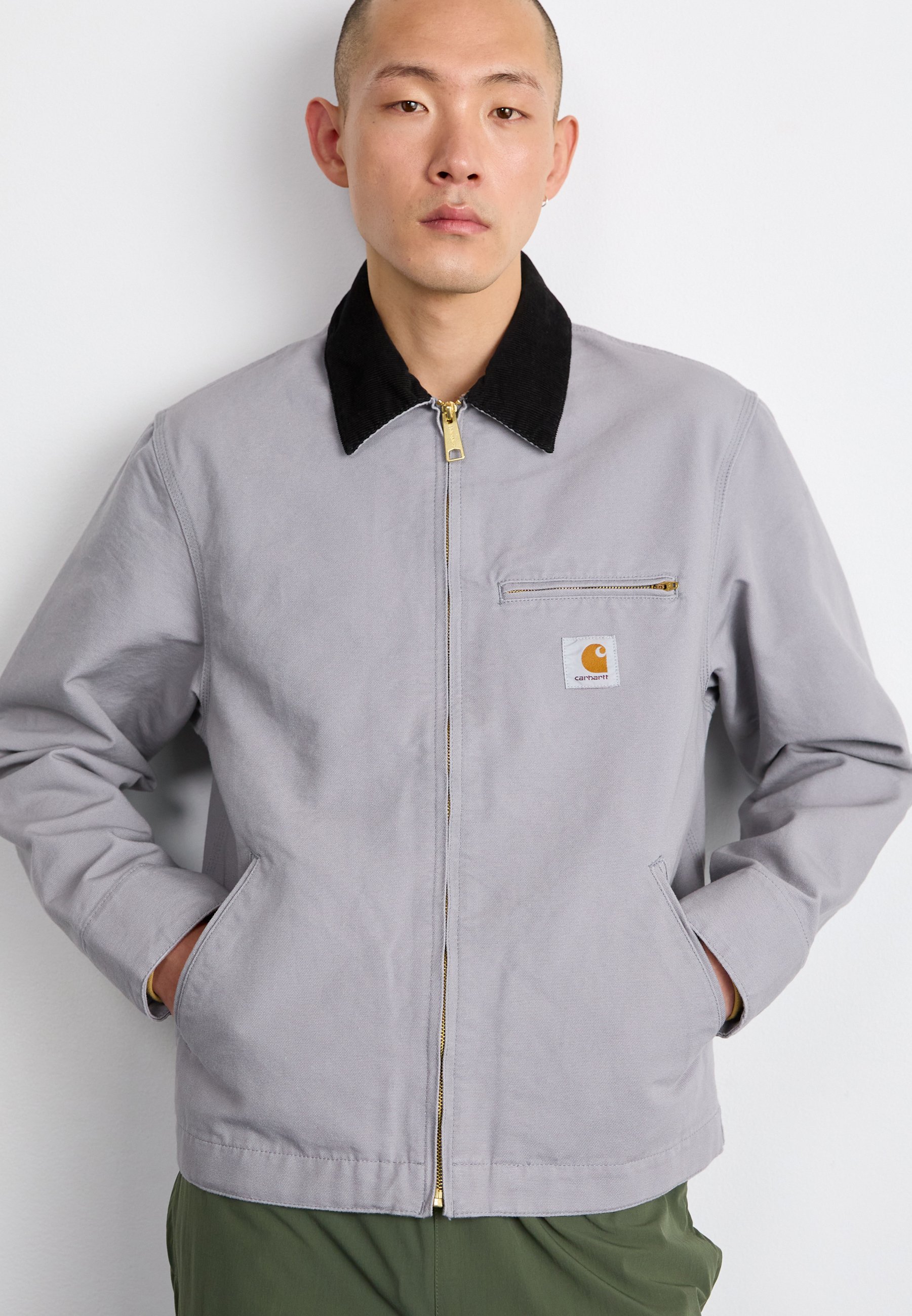 ✨希少Sサイズ✨ Carhartt WIP OG DETROIT JACKET Carhartt WIP OG Detroit Jacket - Smoke Green/ Black