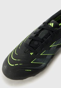 adidas Performance PREDATOR LEAGUE UNISEX - Soft-ground football boots - core black/carbon/lucid lemon