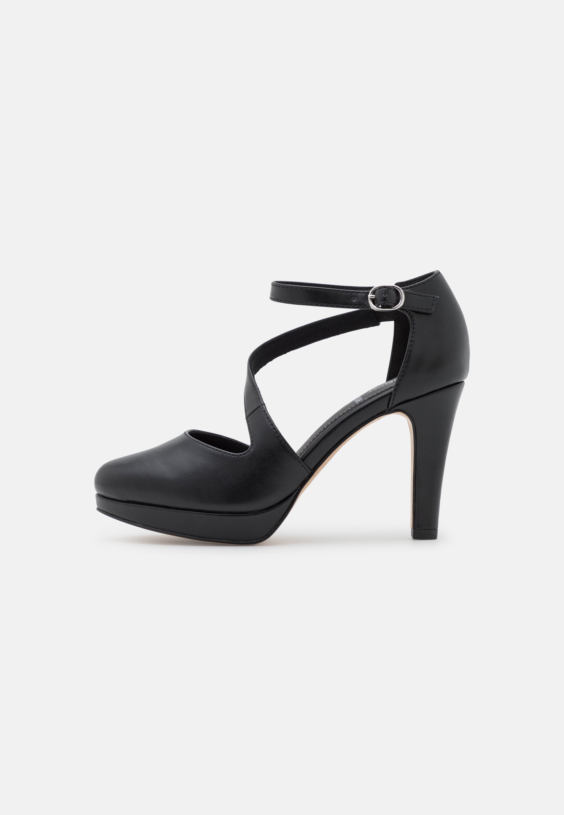 s.Oliver Platform heels - black 