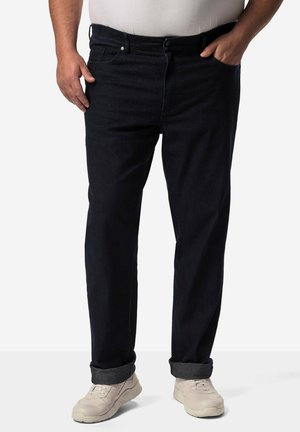 TRAVELLER-BUND 5-POCKET - Straight leg -farkut - dark blue denim