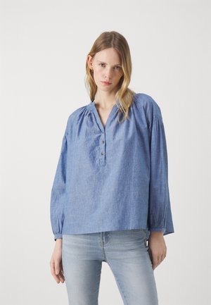 NIPOA - Bluse - chambray