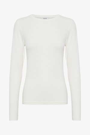 b.young, BYPAMILA T - Maglietta a manica lunga - off white