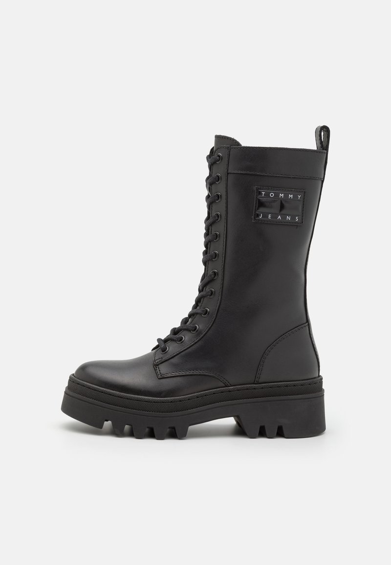 Tommy Jeans FASHION LACE UP Laceup boots black Zalando.co.uk