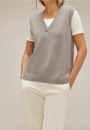 Street One Pullover - mottled light brown