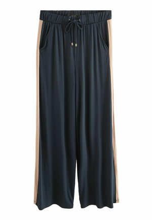 Next WIDE LEG   - REGULAR FIT - Pantalones - navy