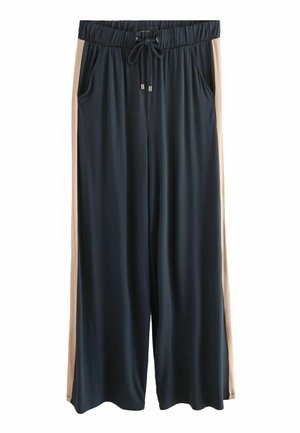 WIDE LEG   - REGULAR FIT - Broek - navy