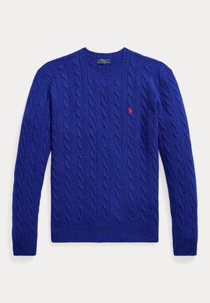 Polo Ralph Lauren, CABLE-KNIT WOOL-CASHMERE SWEATER - Пуловер - siberian squill blue