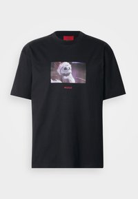 HUGO DIJACK - T-shirt med print - black