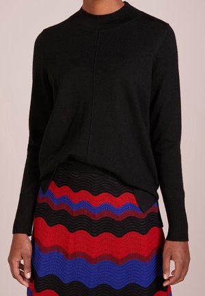 Strickpullover - black